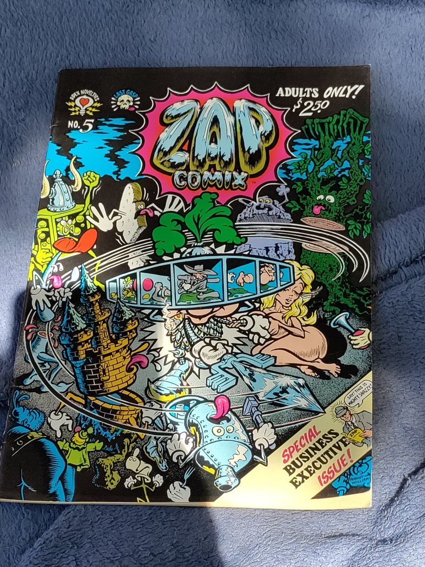 Zap Comix No. 5 "Special Business Executive Issue" - Adults Only Vintage Comic Book