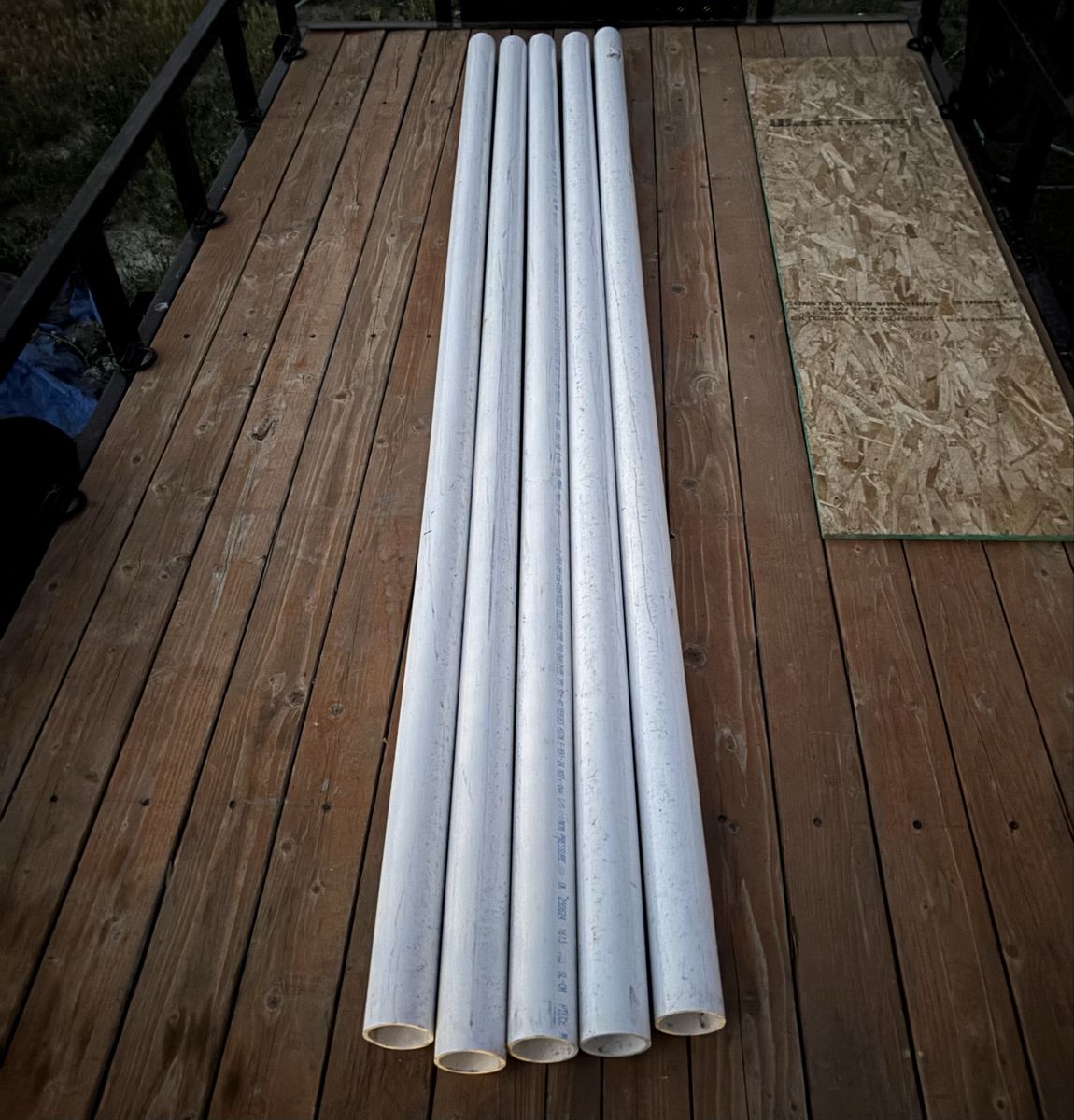 50’ of 3” Cellular PVC Pipe/Conduit