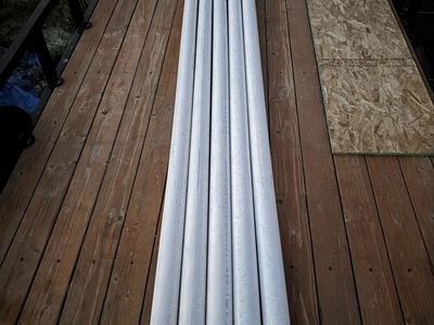 50’ of 3” Cellular PVC Pipe/Conduit