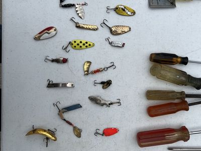 Two for $1.00 Assorted Fishing Lures - Spoons, Spinners & Plugs 2 for $1.00