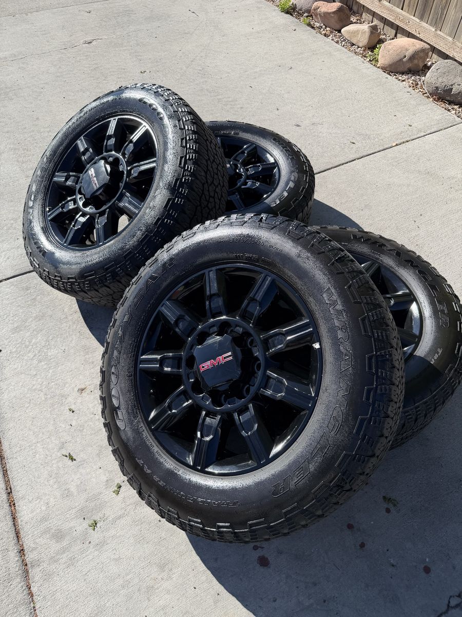 2026 Gmc Sierra AT4 2500 HD Wheels And Tires