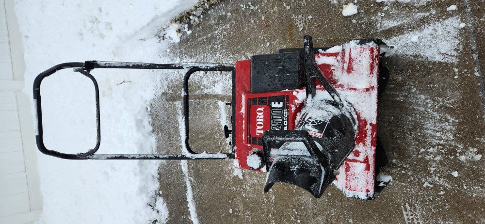 snowblower toro 2500