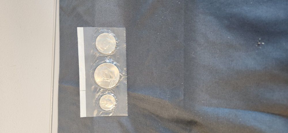 Silver 1776-1976 US Mint Proof Set Dollar, Half Dollar, Quarter Dollar