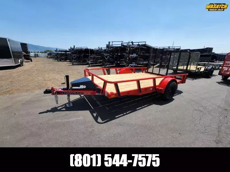 2026 RawMaxx 7X12 UTX Utility Trailer