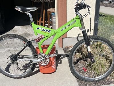 Specialized FSR Extreme Full Suspension Mountain Bike - Green