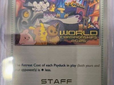 Pokemon Paradise Resort staff card