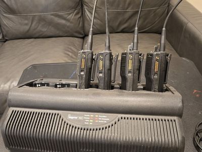 Motorola 800MHz police style radios plus charger