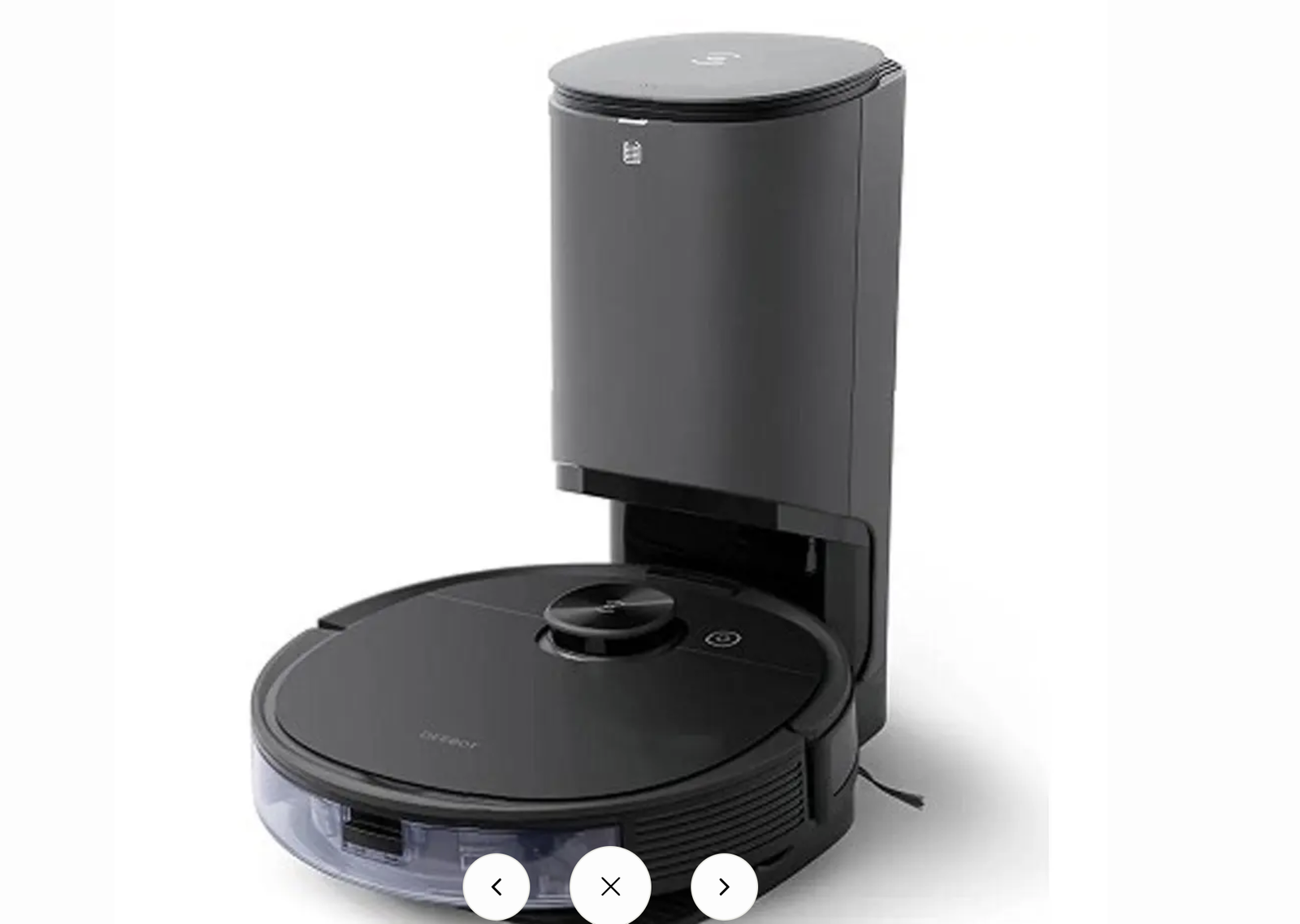 New in Box DEEBOT N8+ Black Auto-Empty Robot Vacuum and Mop (Mapping, Filtration, App Control)