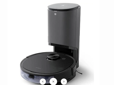 New in Box DEEBOT N8+ Black Auto-Empty Robot Vacuum and Mop (Mapping, Filtration, App Control)