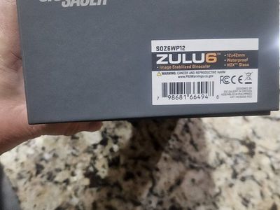 Brand New Sig Zulu 12×42 binoculars