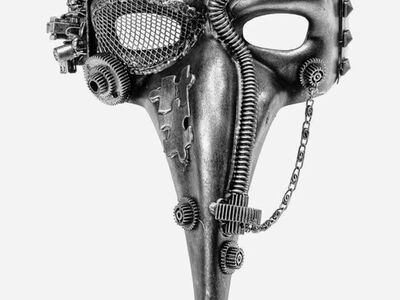 Steampunk Bird Beak Masquerade Mask