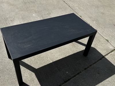 Nice Simple Minimalist Black Coffee Table