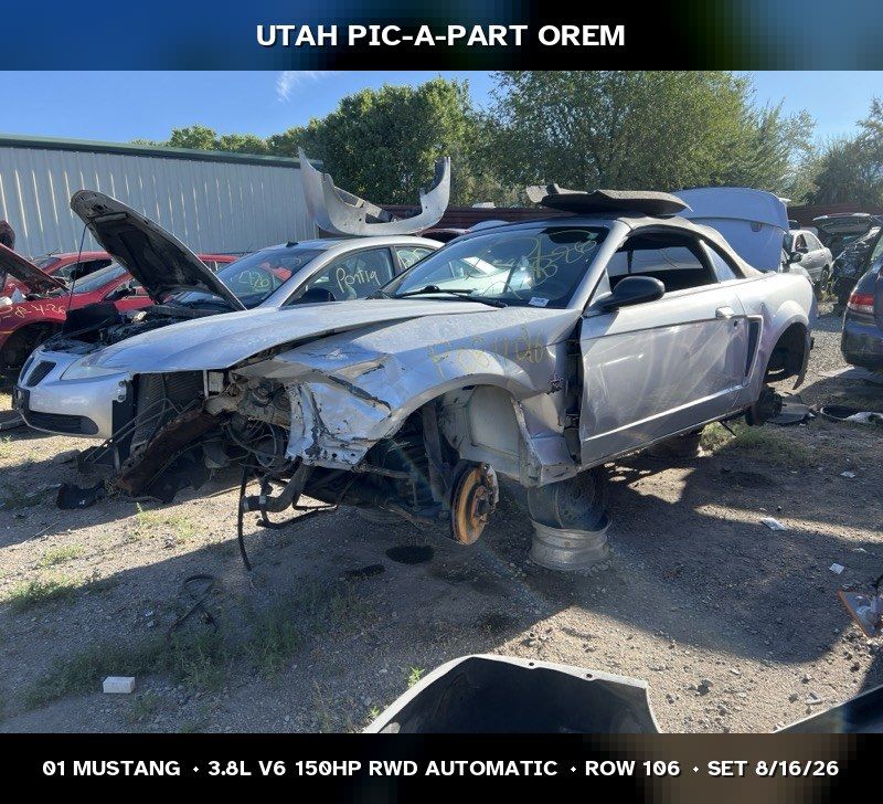 Just In! 2001 Ford Mustang SN95 Parts - UTPAP Orem