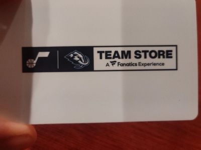 jazz/mammoth team store $500 gift card