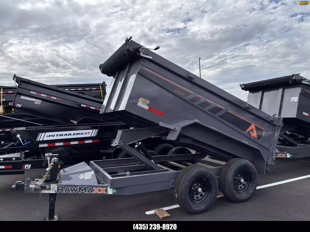 2026 RawMaxx 5X10 10K SDX KNIGHT Dump Trailer