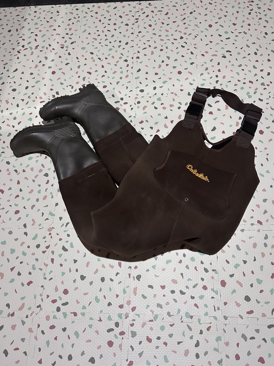 cabelas size 7 neoprene duck huntin waders