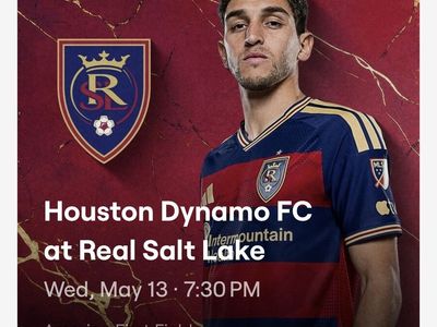 3 Tickets for RSL-Dynamo Match on May 13