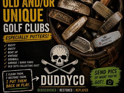 Wanted: Old Golf Clubs & Putters