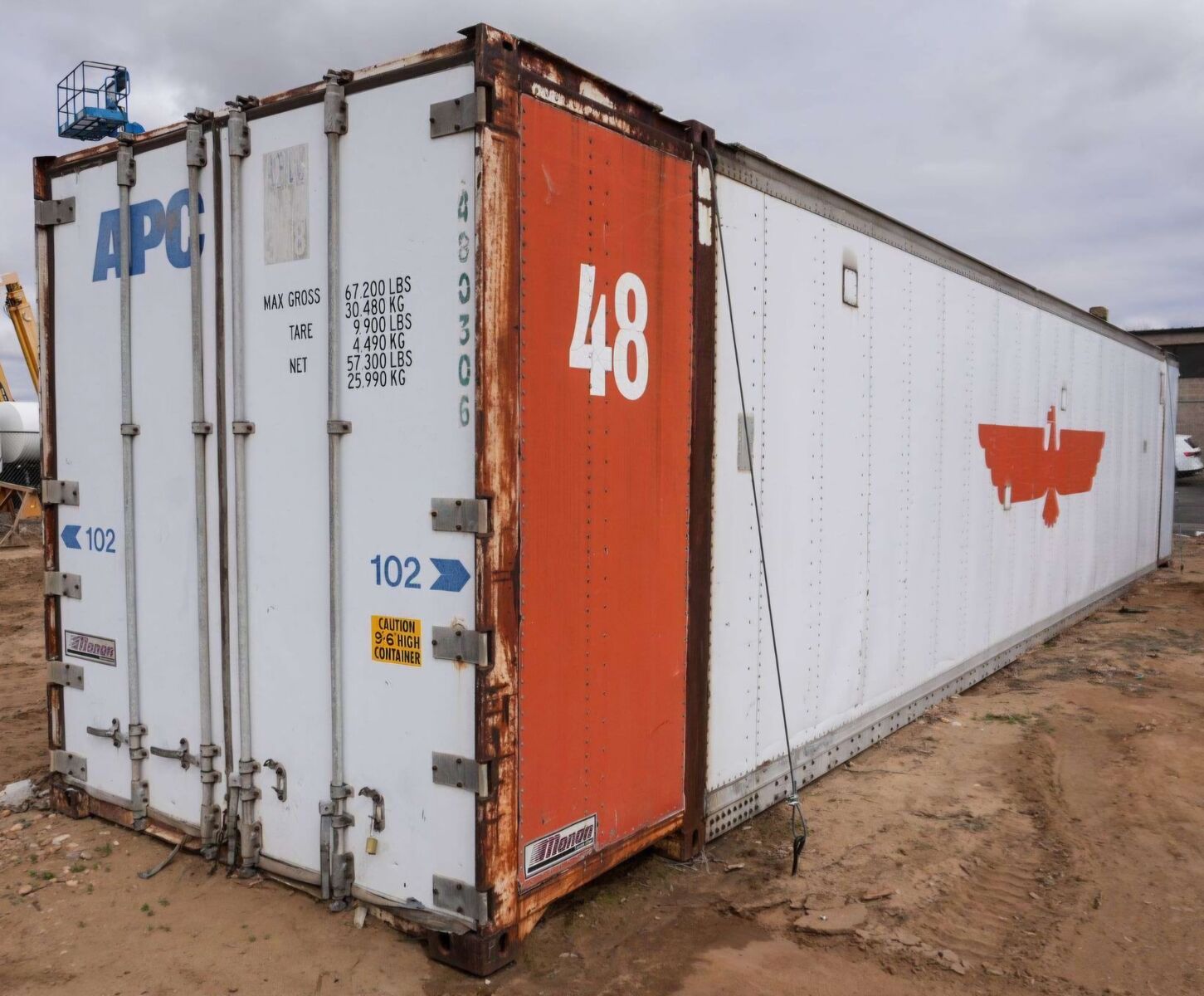 Monon Reefer Van Box Trailer Portable Warehouse Container Off-Grid Supply Utility Emergency Storage Construction Semi-Trailer