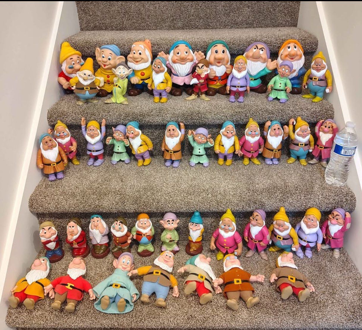 Vintage Snow White dwarfs collection 