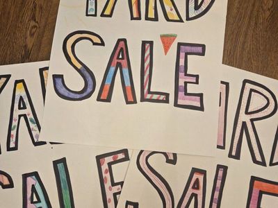 Wide Variety Yard Sale