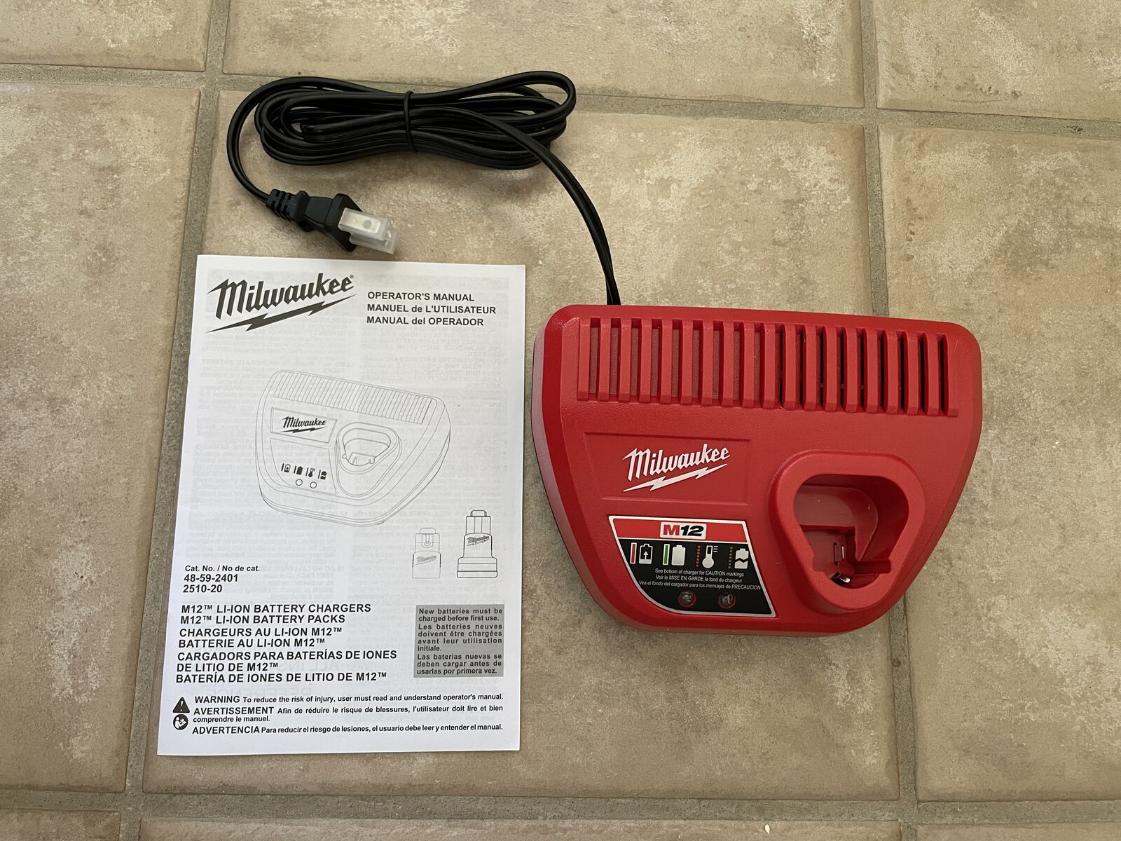 Brand new Milwaukee M12 Charger