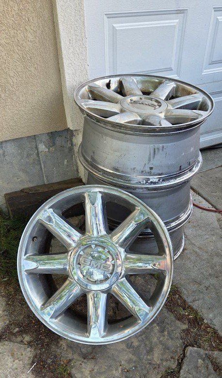 20" GMC Wheels 6 lug 1/2 to 20x9 Chevy Chevrolet