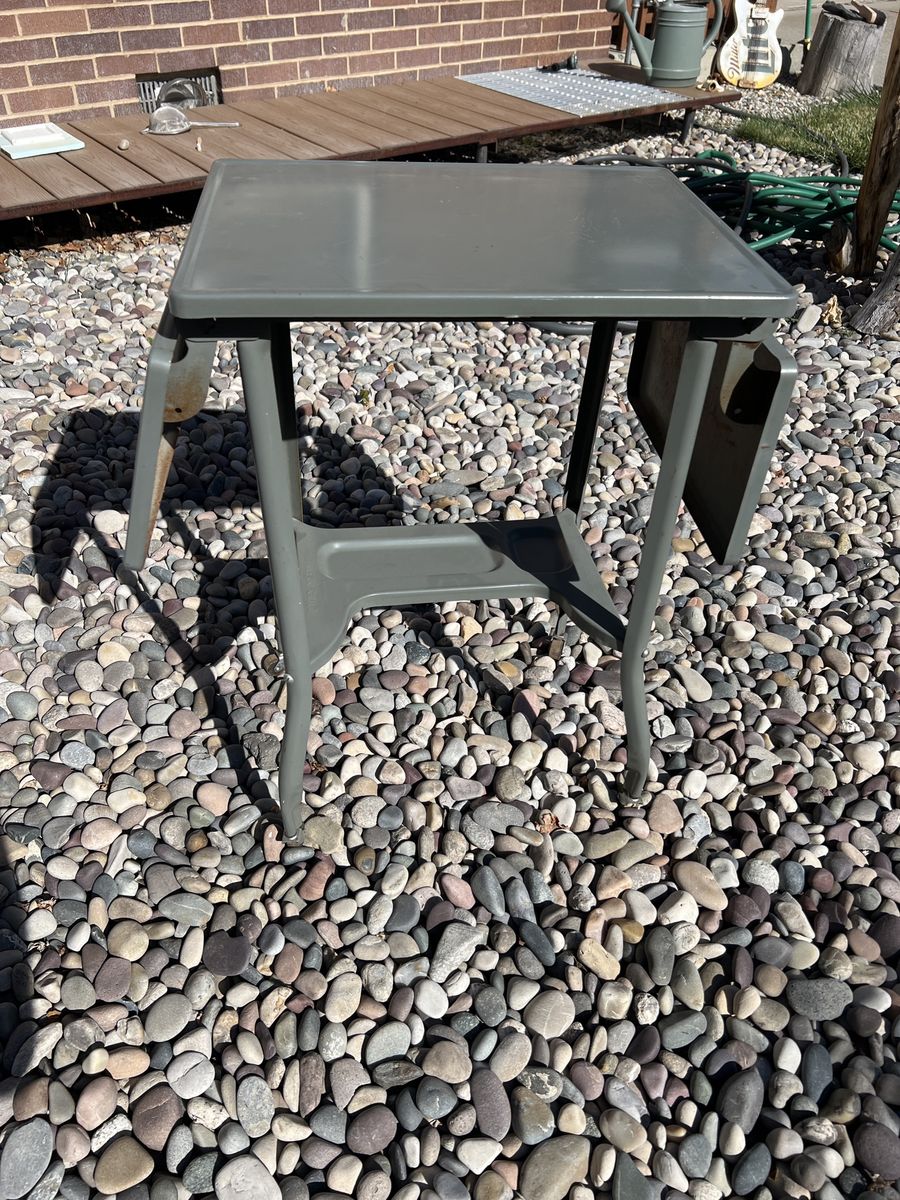 Vintage typing table