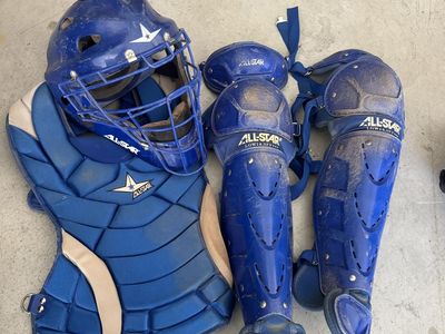 Catchers gear and catchers bag