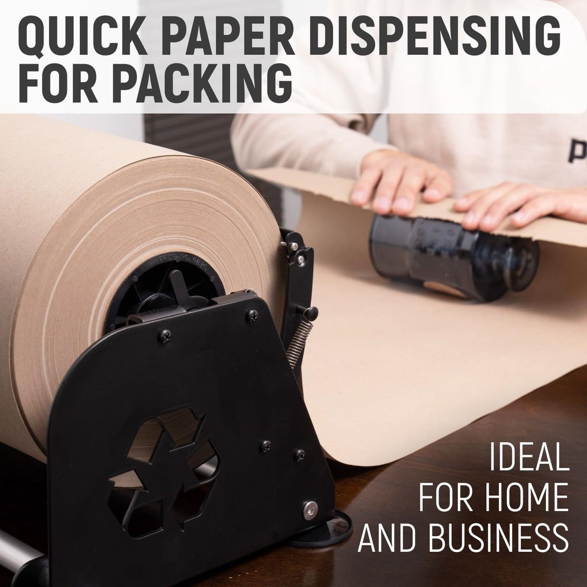 Paclord 36" Paper Roll Dispenser with Cutter
