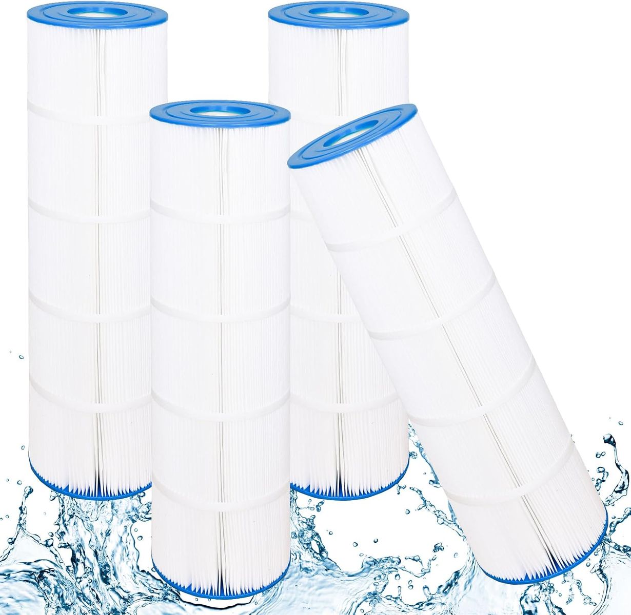 4 Pack -  Poolpure PLF105A Pool Filters
