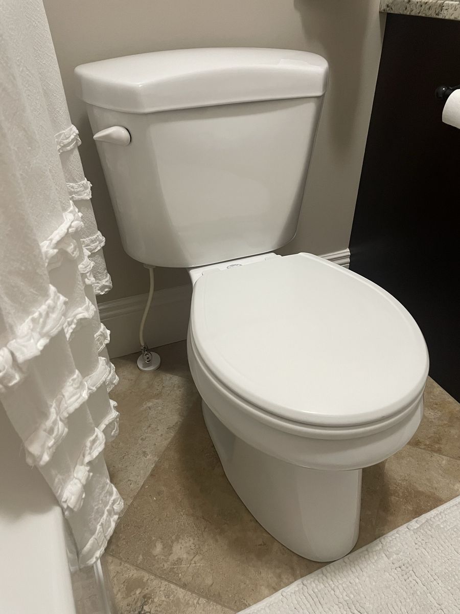 Round bowl toilet-14.5” bowl height