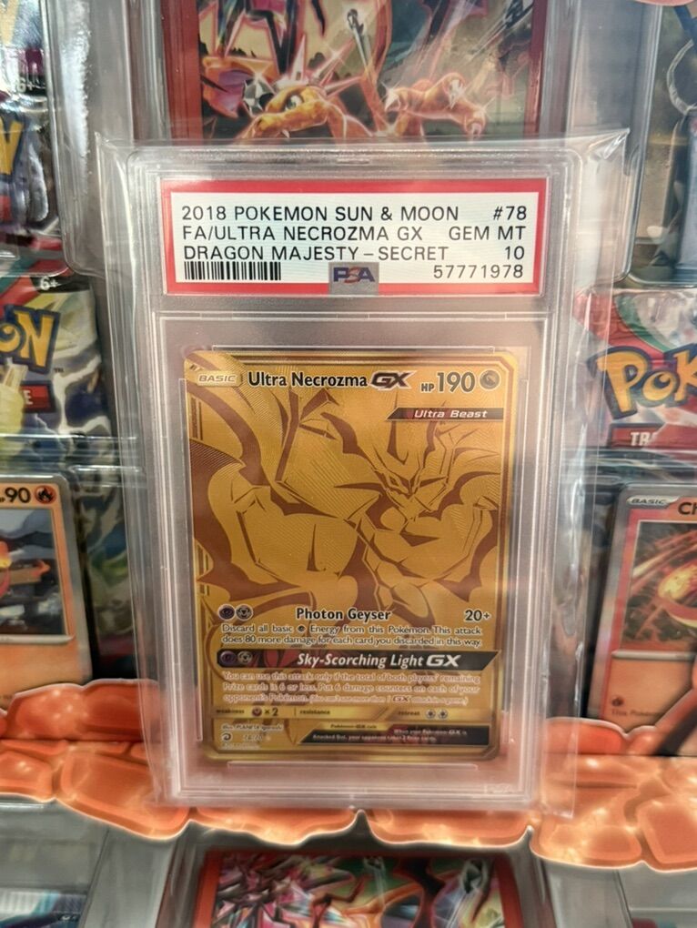 Pokemon Cards - Ultra Necrozma - PSA 10