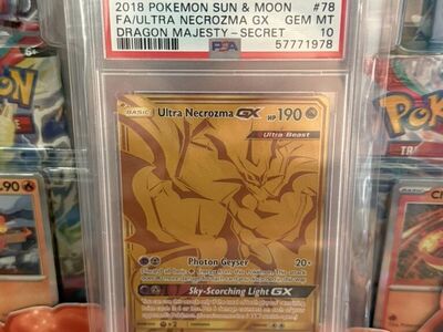 Pokemon Cards - Ultra Necrozma - PSA 10