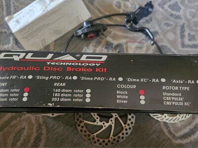 Quad Technology Hydraulic Disc Brake Kit