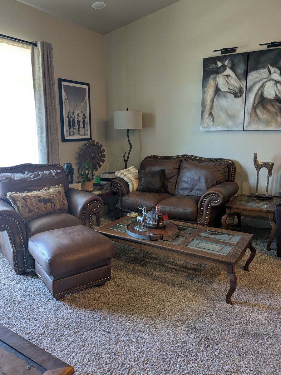 Hardwood Coffee Table and End Table Set