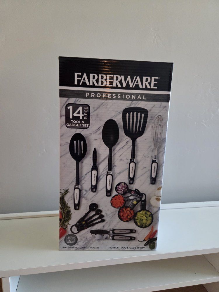 Farberware Professional 14-Piece Tool & Gadget Set - New with Lifetime Limited Warranty