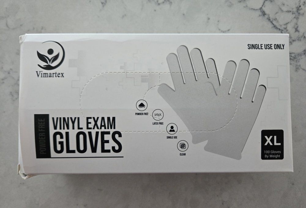 Vimartex Vinyl Exam Gloves XL