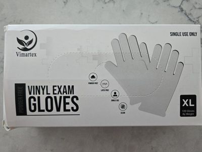 Vimartex Vinyl Exam Gloves XL