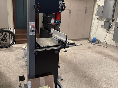 Laguna LT14BX Bandsaw 2.5HP 230V 14" Resaw Capacity Woodworking Tool with Blades