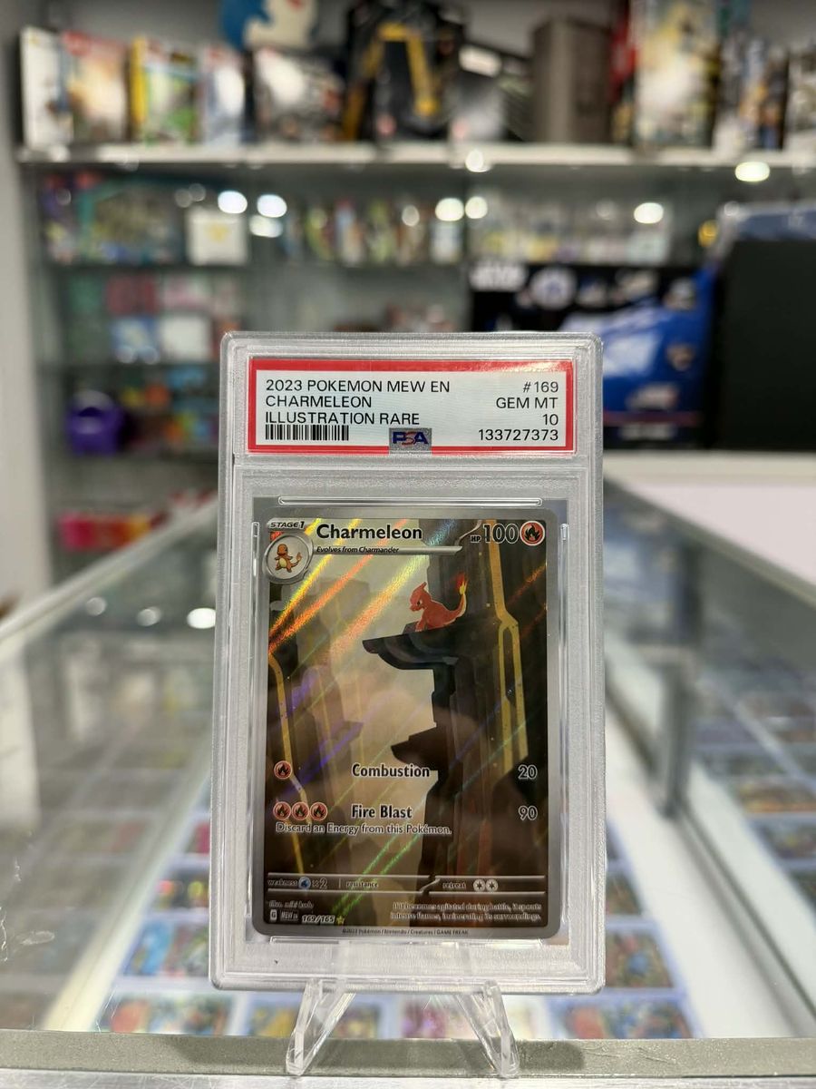 Charmeleon #169/165 - 2023 Pokemon Mew EN 151 - GEM Mint PSA 10