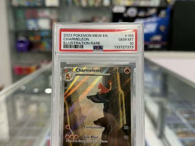 Charmeleon #169/165 - 2023 Pokemon Mew EN 151 - GEM Mint PSA 10