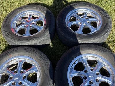 265/60r18 Chevy wheels