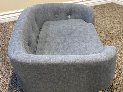 Gray Fabric Pet Sofa Bed