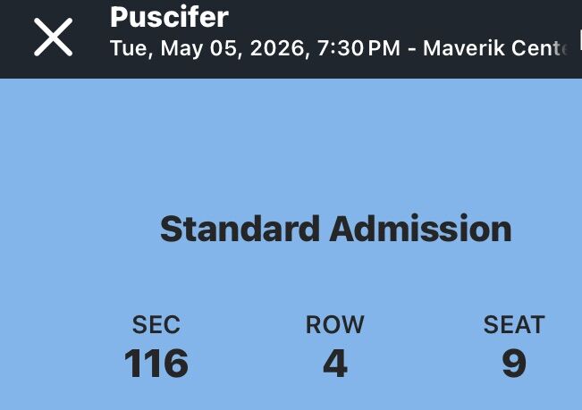 Pusifer Tickets