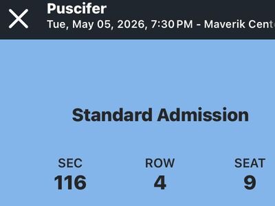 Pusifer Tickets