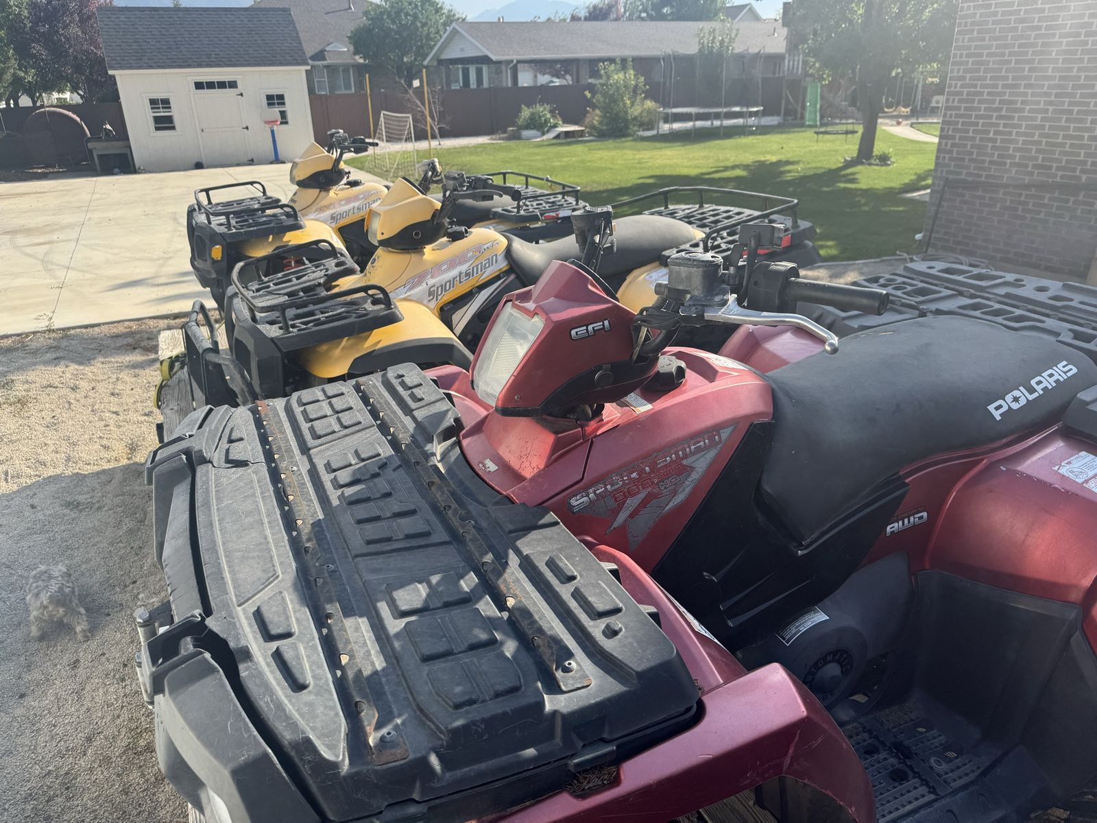 2 Polaris Sportsmans