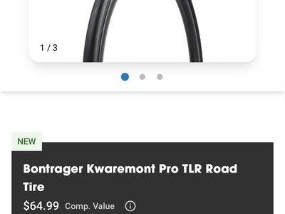 New Bontrager Kwaremont Pro TLR Road Tires 700x35