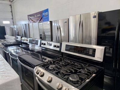 Washer's Dryer's Fridge's Range's Dishwasher's