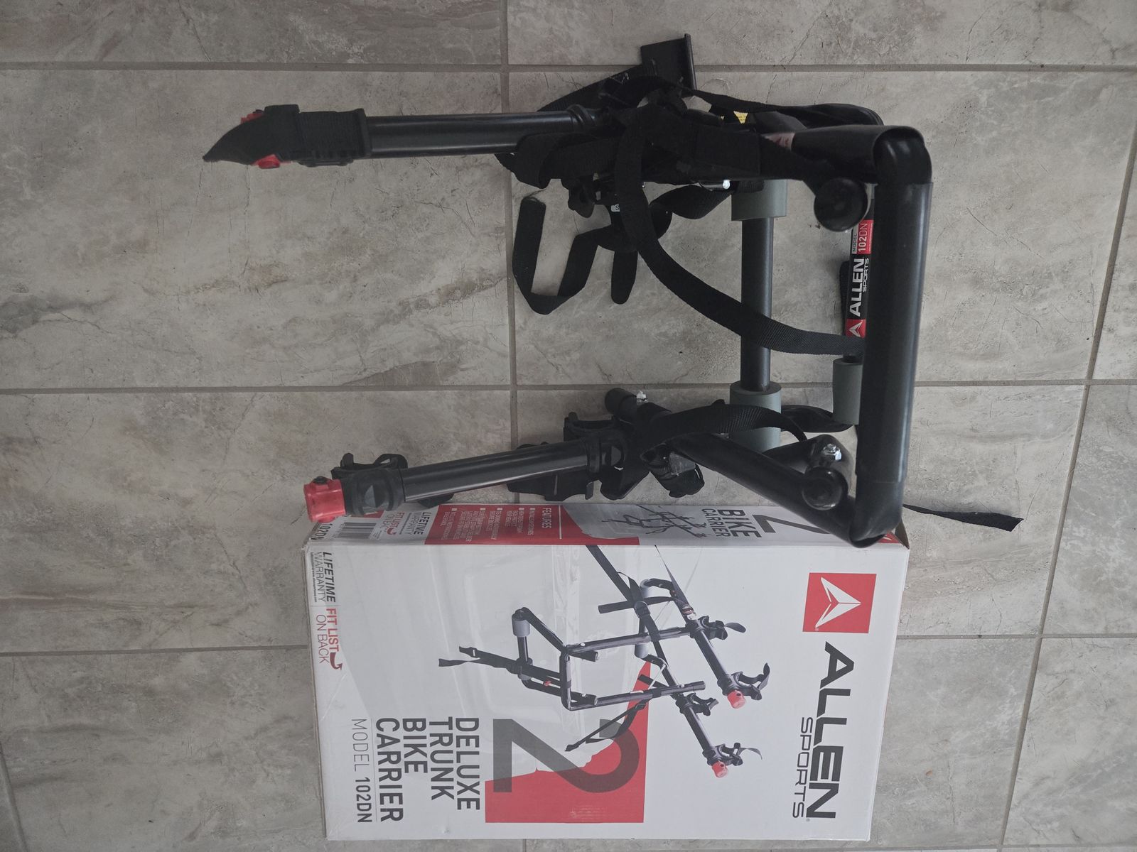 Allen Sports Deluxe trunk bike carrier